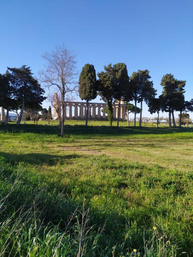 Apartamento Goethe Paestum House Exterior foto